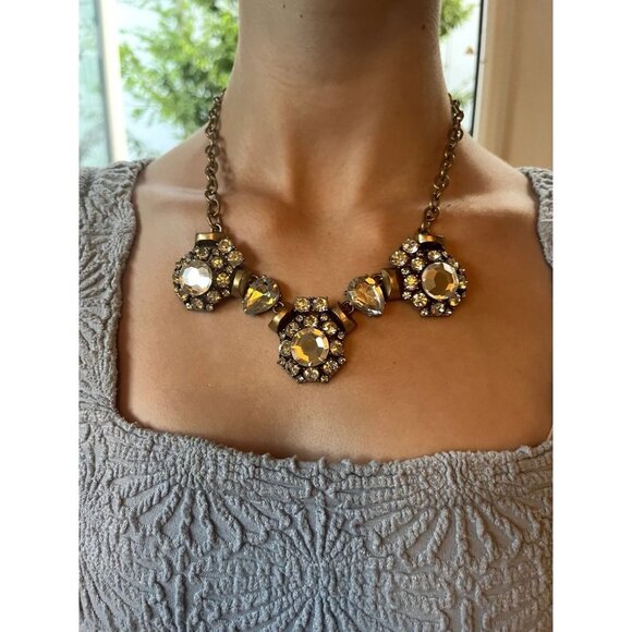 J. Crew Crystal Statement Necklace - Picture 3 of 15